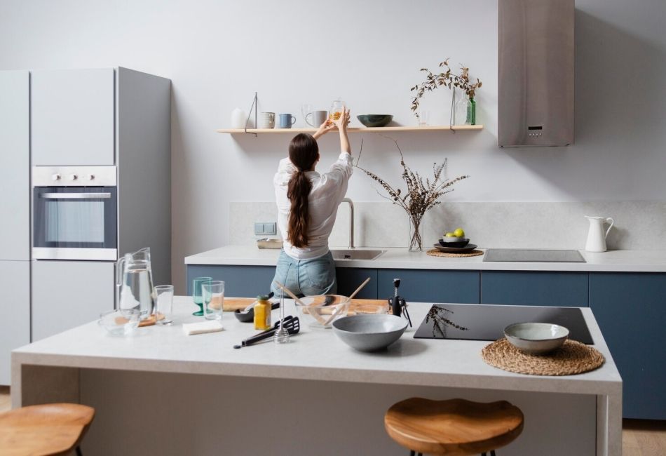 minimal-kitchen แบบต่อเติมห้องครัวหลังบ้าน