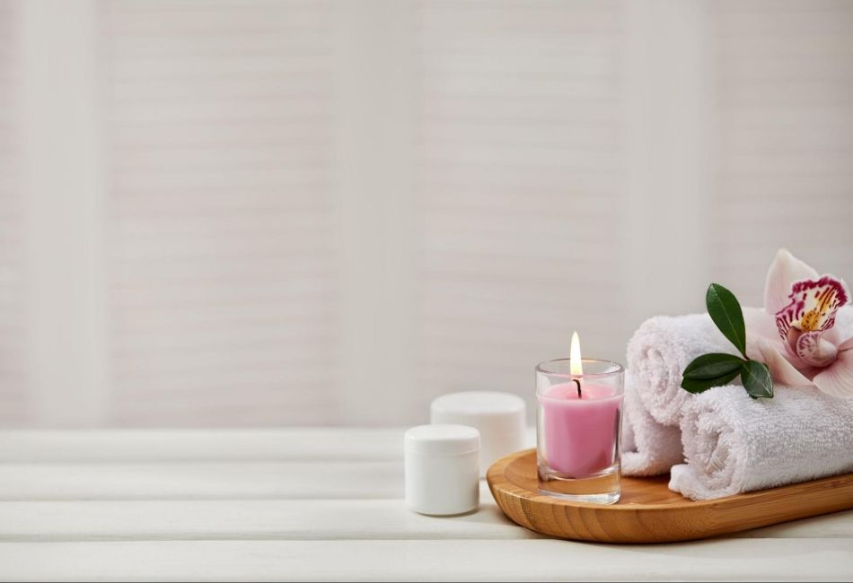 candle-decoration สไตล์การแต่งห้องน้ำโดยใช้เทียมหอม