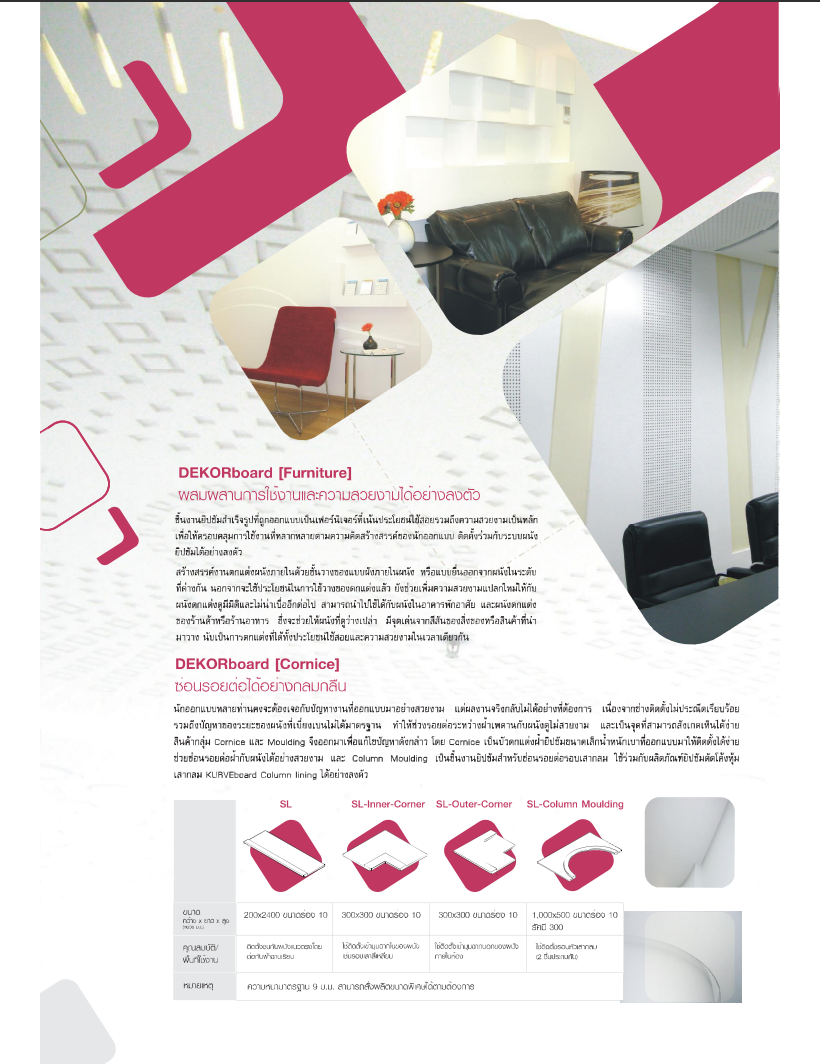 DEKORBoard Brochure
