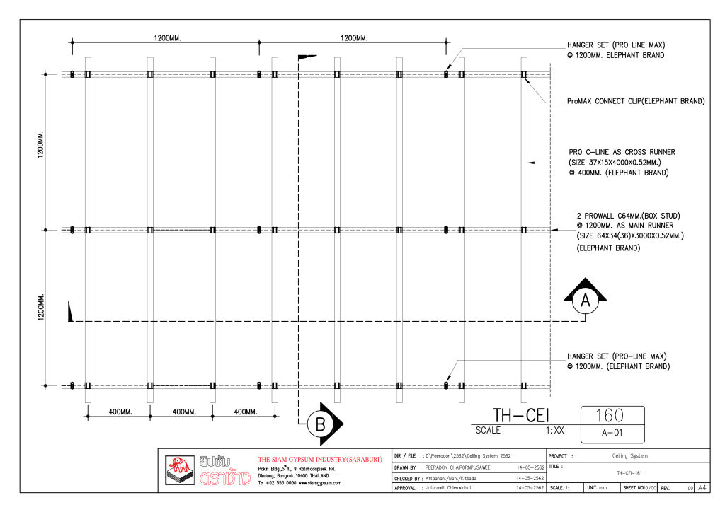 1SET - 9MM. 4TE STANDARD BOARD 1 LAYER WITH PROLINE-MAX SYSTEM_TH-CEI-160
