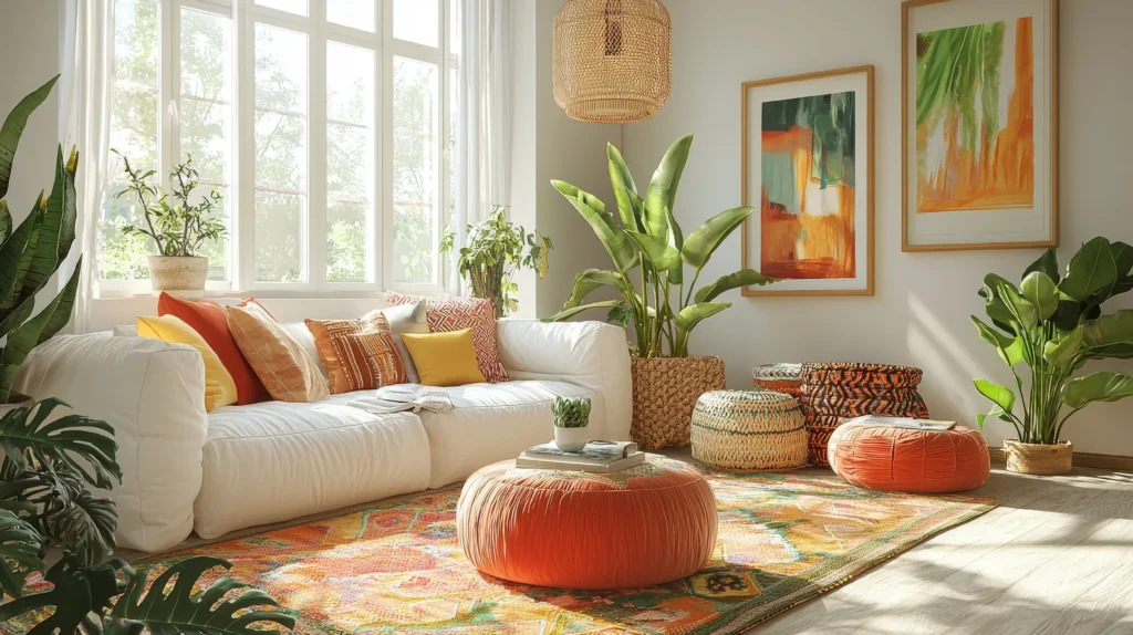 ตกแต่งภายในบ้าน สไตล์โบฮีเมียน